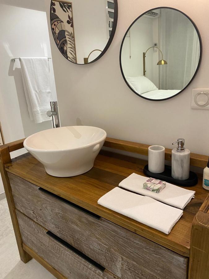 Les Appart Villa Sunbay Caraibes Avec Piscine Privative Vue Mer Et Montagne Le François 外观 照片
