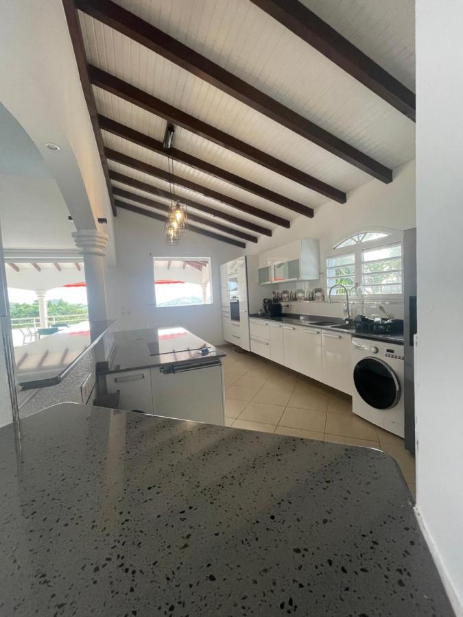Les Appart Villa Sunbay Caraibes Avec Piscine Privative Vue Mer Et Montagne Le François 外观 照片